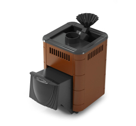 Печь для бани TMF Гейзер Микра 2017 Inox ДА ЗК терракота