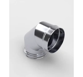 Отвод 90° d300 мм нерж. 1 мм AISI316