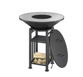 Гриль Fantastic Grill Везувий Ø 700 (чаша+подставка+плита+решетка+крышка)